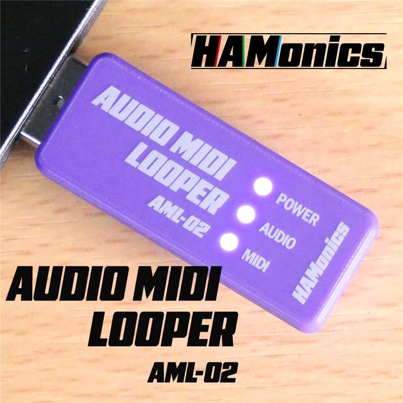 【HAMonics】AUDIO MIDI LOOPER AML-02