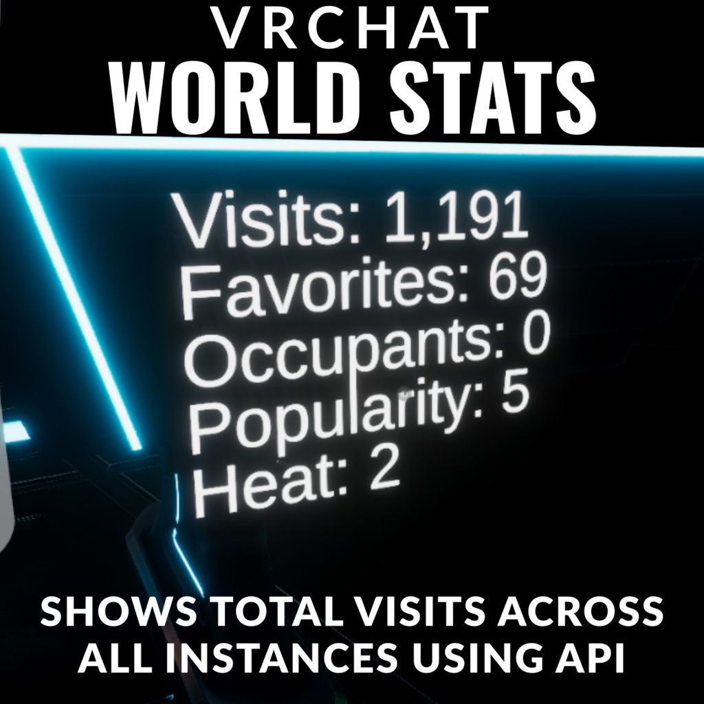 VRC World Stats (Persistent Visitor Counter)