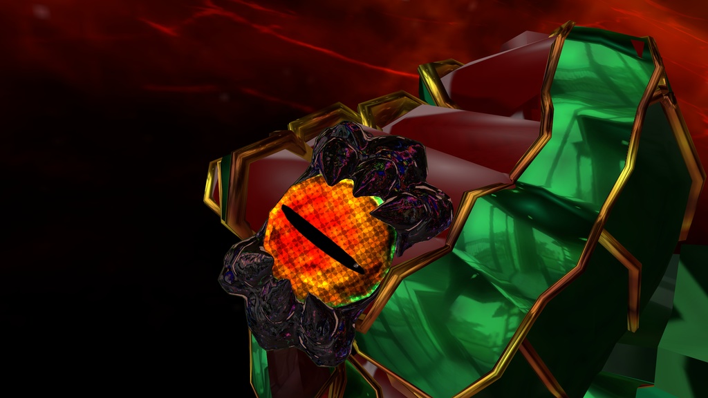 【3Dモデル】Bague Noir Arc-En-Ciel