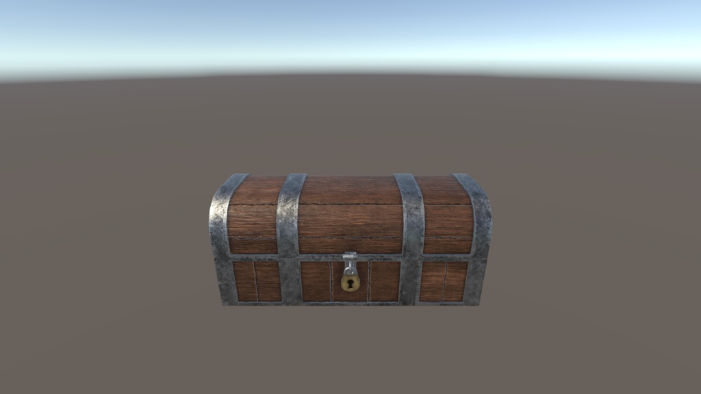 【3Dモデル】Treasure Chest 宝箱