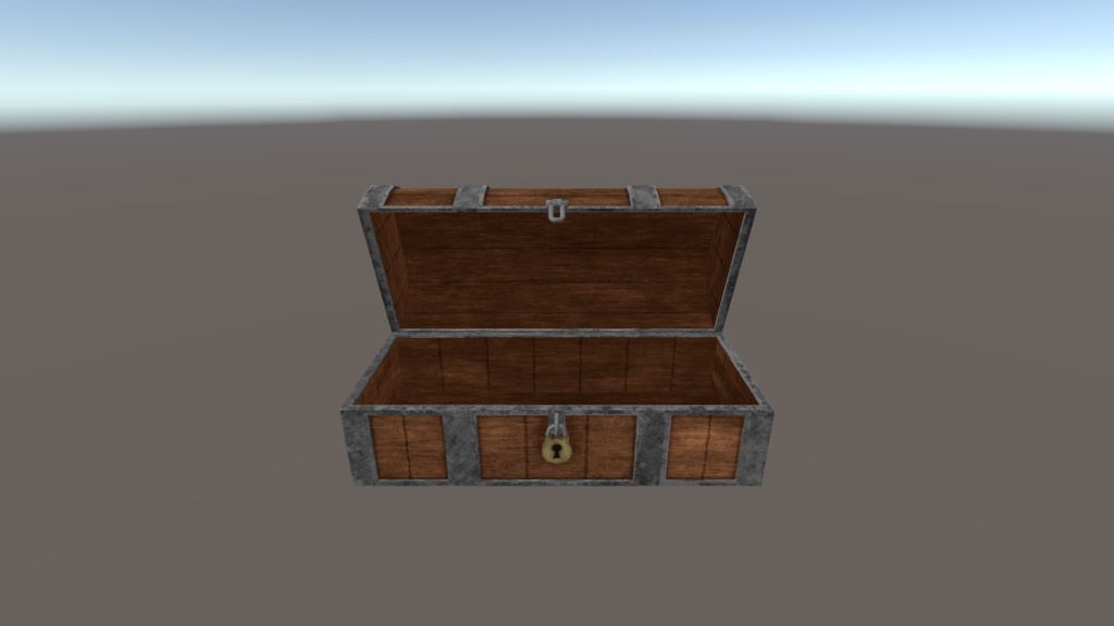 【3Dモデル】Treasure Chest 宝箱