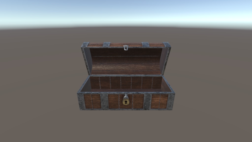 【3Dモデル】Treasure Chest 宝箱