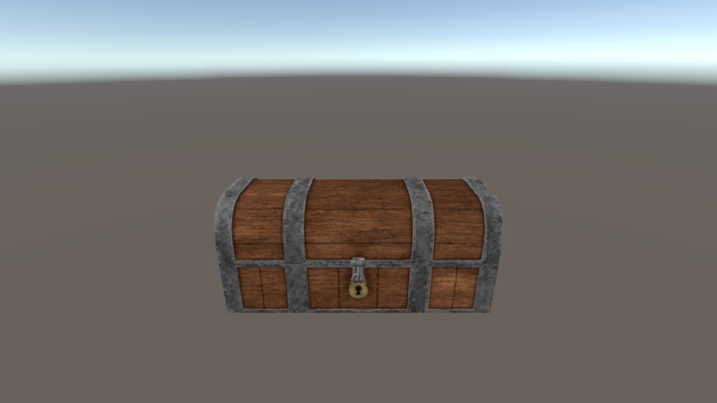 【3Dモデル】Treasure Chest 宝箱