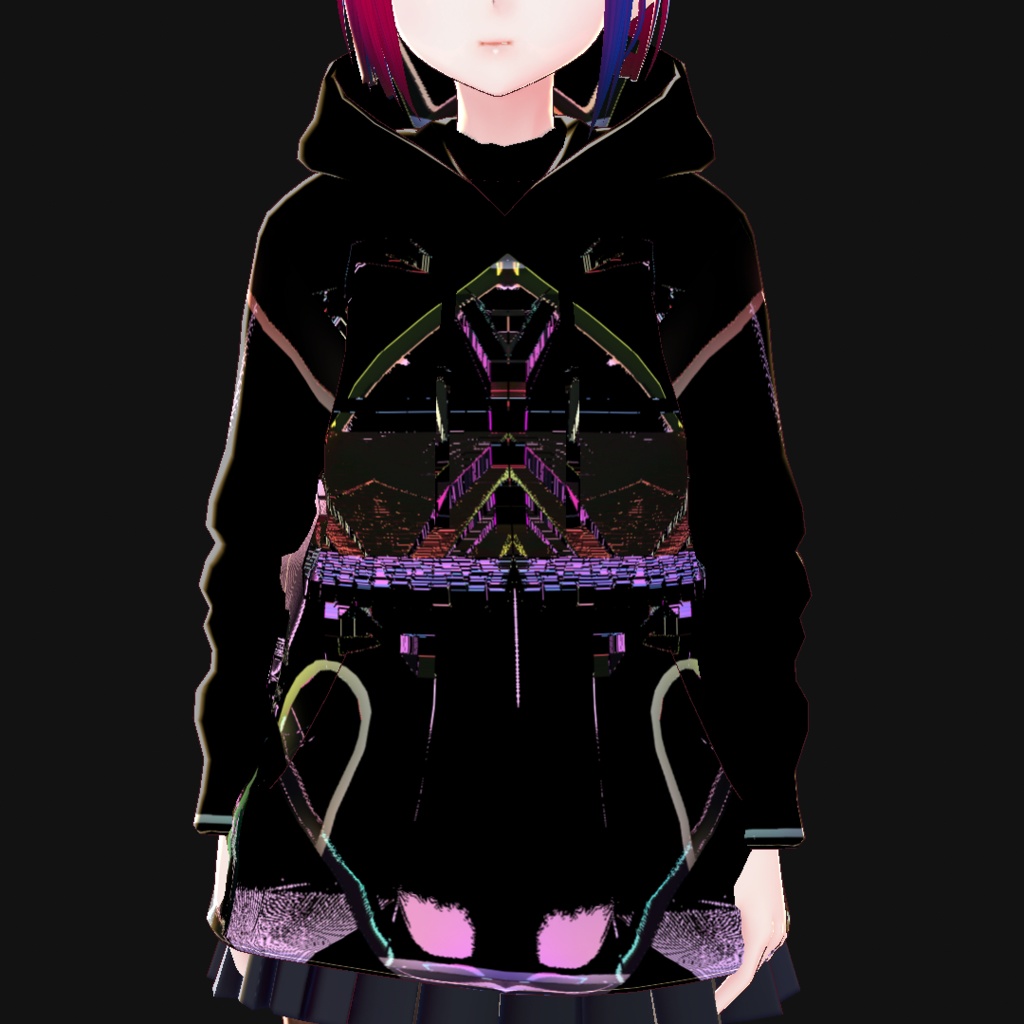 【VRoid】バグパーカー二種