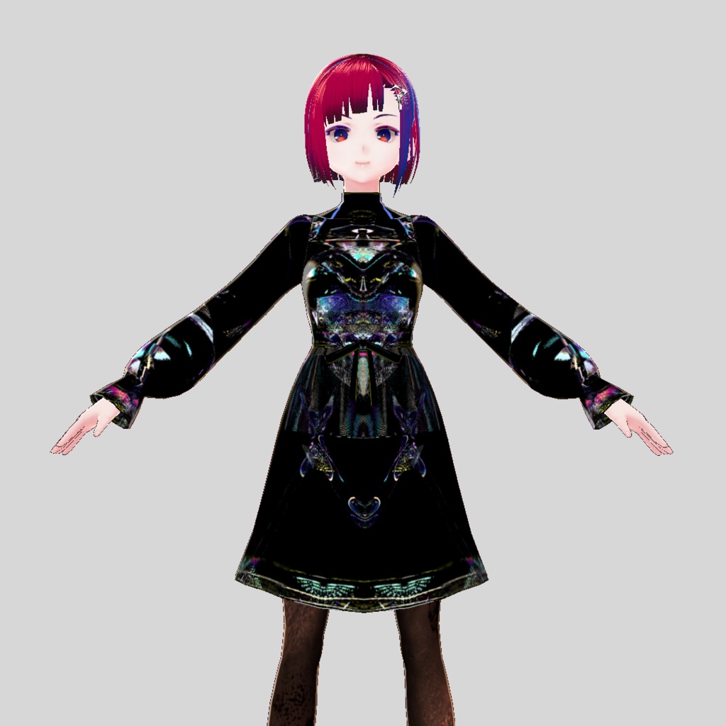 【VRoid】グリッチワンピース
