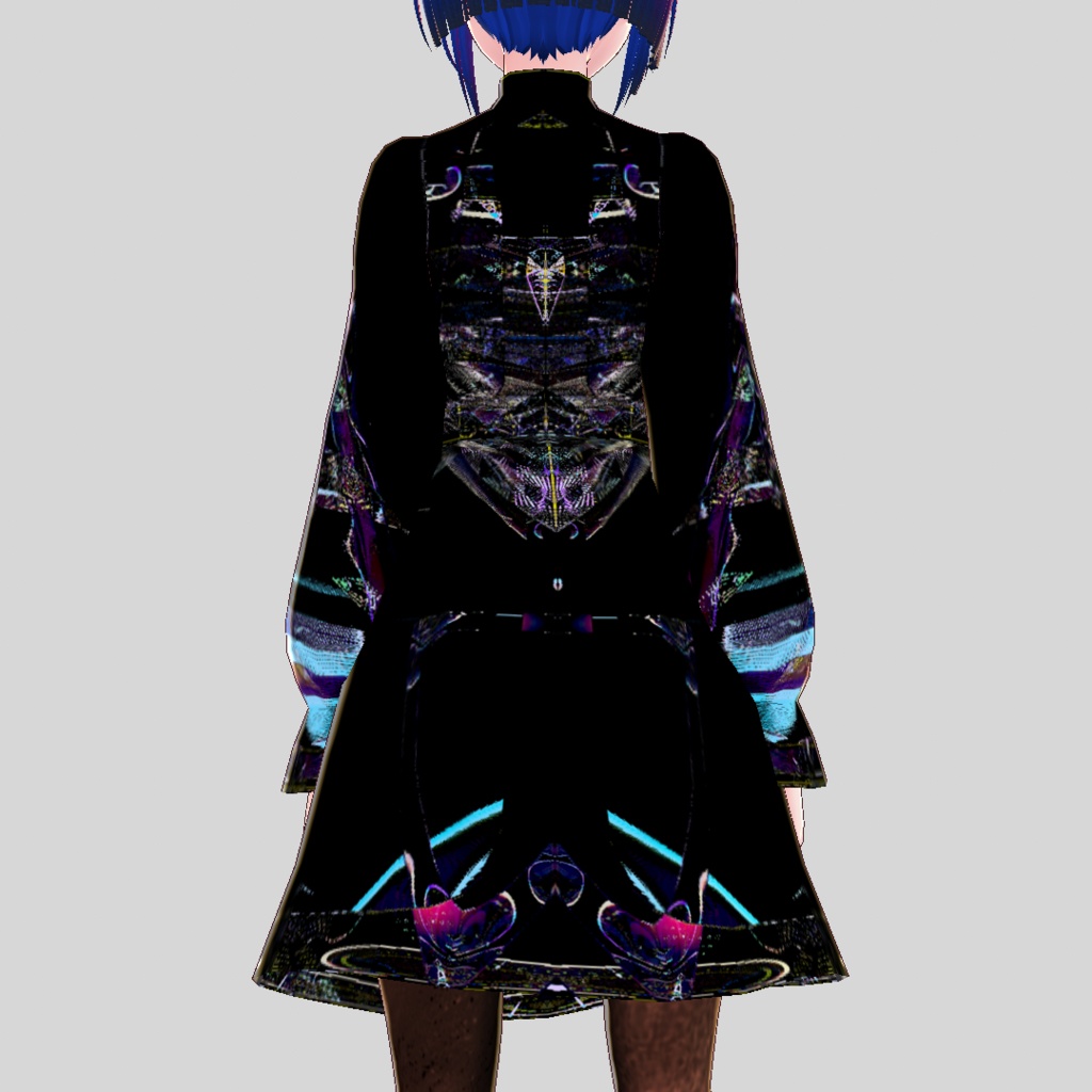 【VRoid】グリッチワンピース