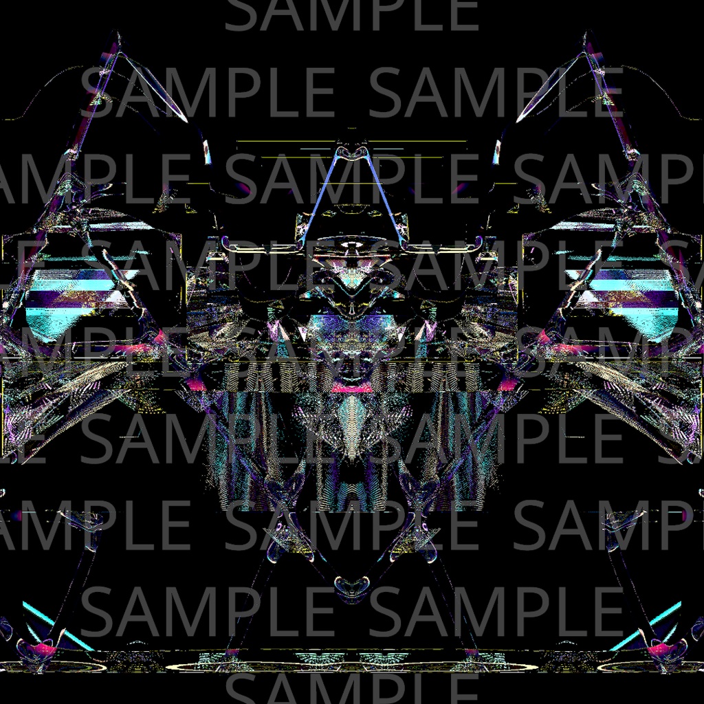 【VRoid】グリッチワンピース