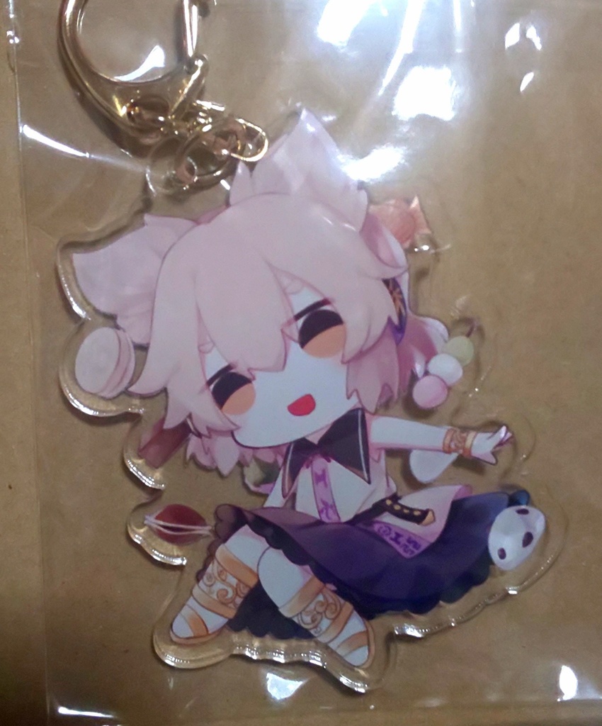 おやつのじかん&神子と和菓子のアクキー