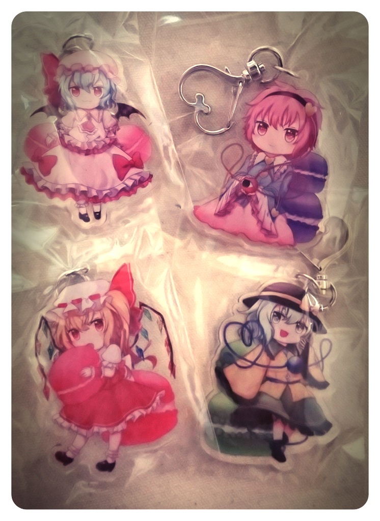 東方マカロンアクリルキーホルダー