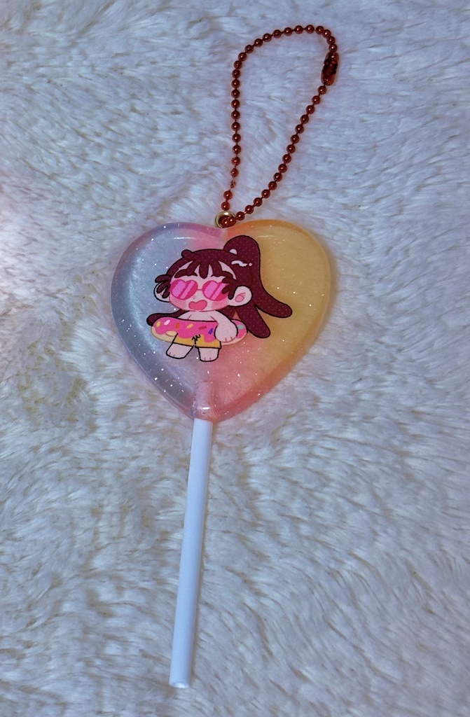 🍡ペロキャンアクキー