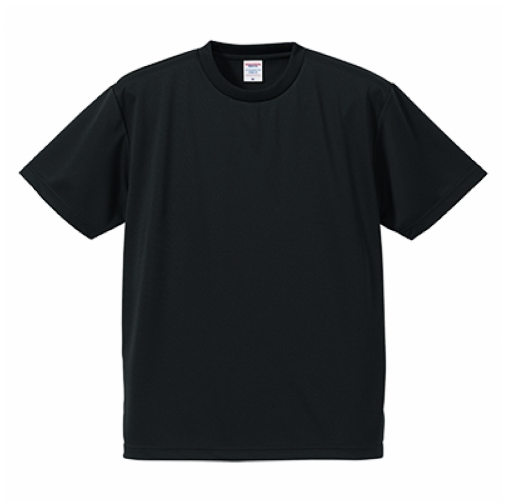 【XL~5XL】推しのびメッシュTシャツ(黒×黒)