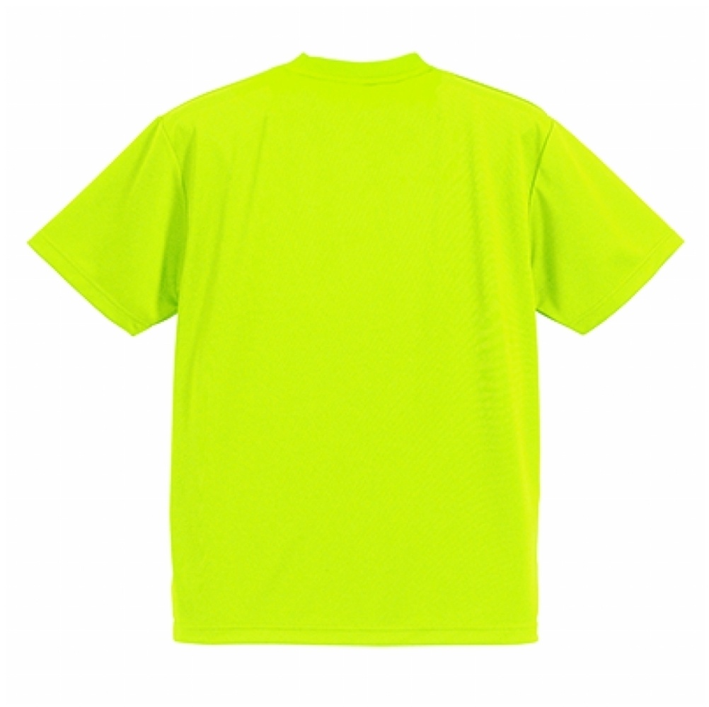 【XL~3L】推しのびメッシュTシャツ(蛍光イエロー×黒)