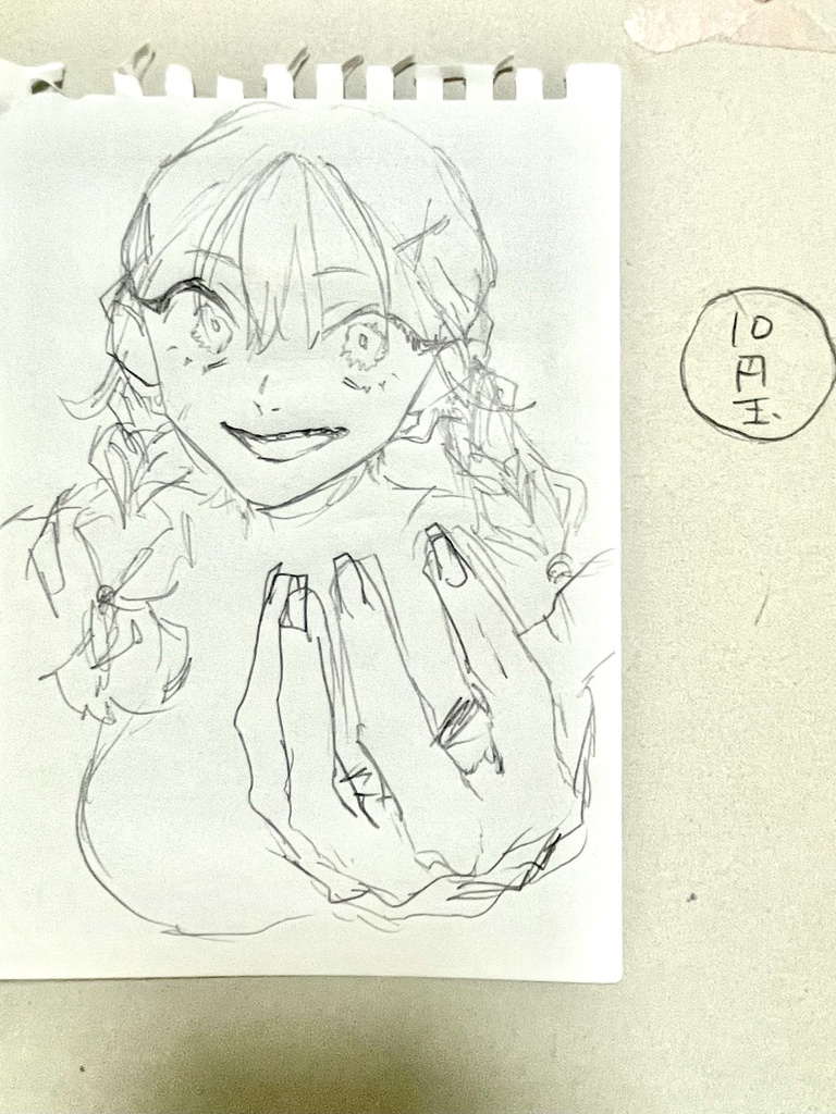 落書きセット　顔系