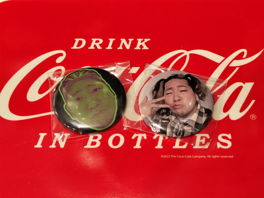 ゴリアテ缶バッジ