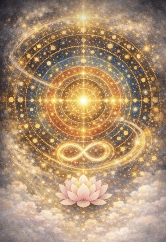 光輪宇宙曼荼羅 — Cosmic Infinity Mandala
