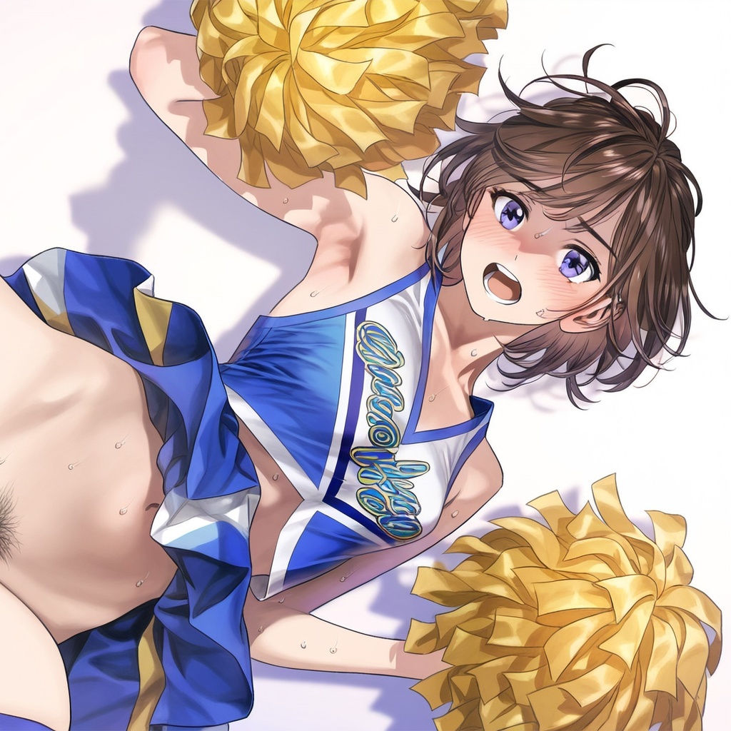 【１０月限定】 AI チアガール（横型58枚） 20241008_02