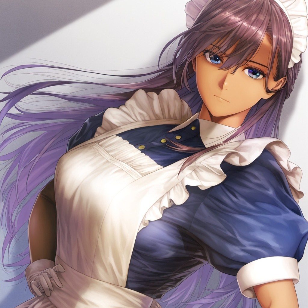 【2025-01-31 まで】 AI メイド服（縦型227枚） 20241228_01