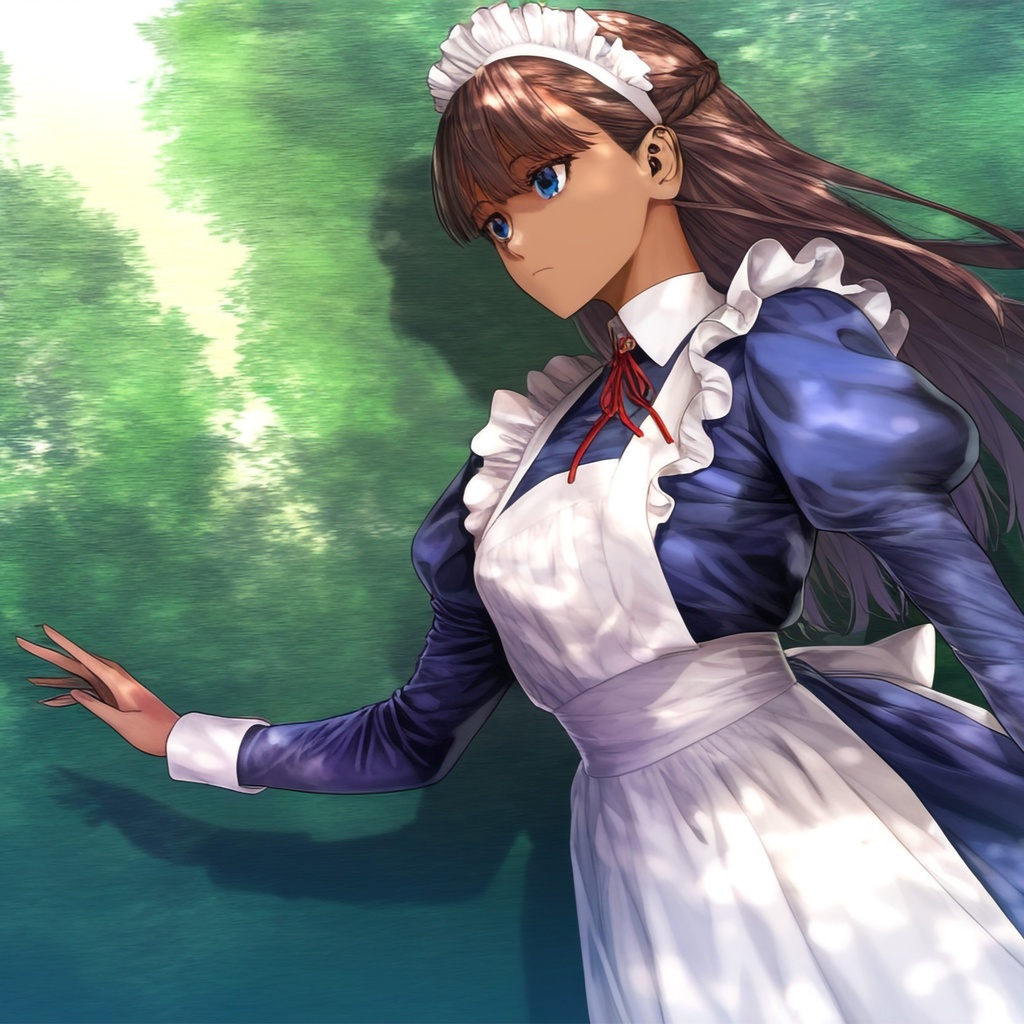 【2025-01-31 まで】 AI メイド服（横型231枚） 20241228_02