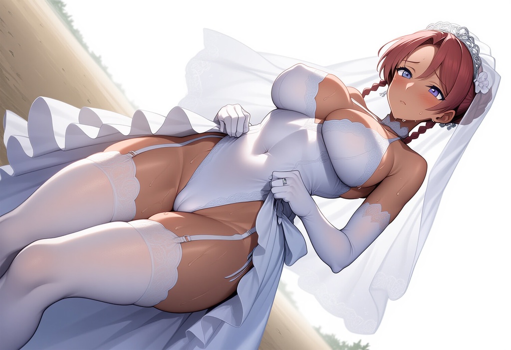 AI ウェディングドレス(横型151枚) 20250427_06