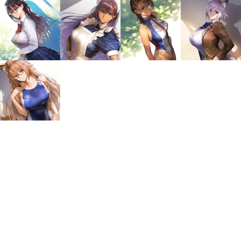 【復刻セット販売】【2025-01-31 まで分】 全年齢(縦型1018枚) 202501l_s01