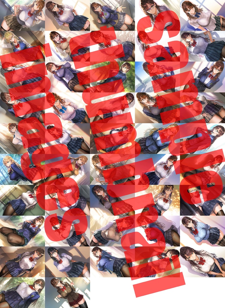 【復刻セット販売】【2025-01-31 まで分】 全年齢(横型988枚) 202501l_s02