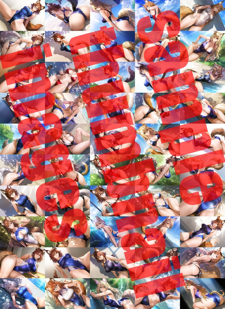 【復刻セット販売】【2025-01-31 まで分】 全年齢(横型988枚) 202501l_s02