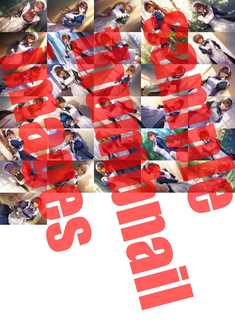 【復刻セット販売】【2025-01-31 まで分】 全年齢(横型988枚) 202501l_s02