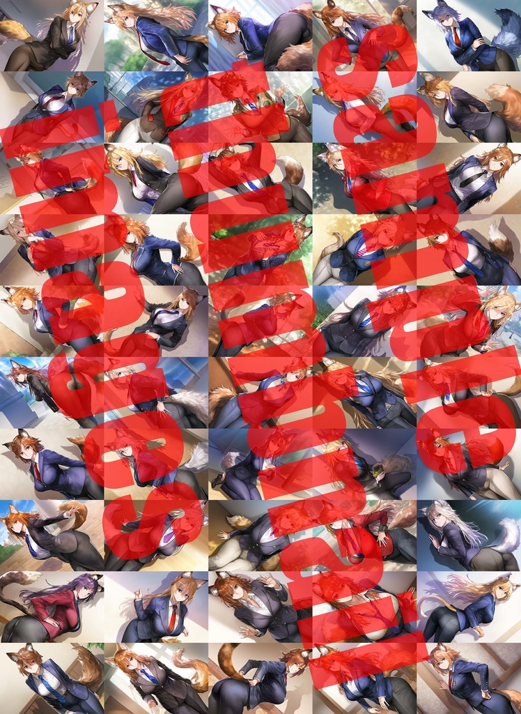 【復刻セット販売】【2025-01-31 まで分】 全年齢(横型988枚) 202501l_s02