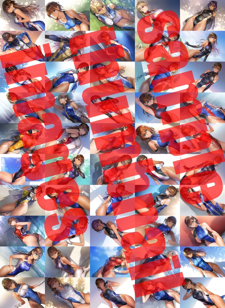 【復刻セット販売】【2025-01-31 まで分】 全年齢(横型988枚) 202501l_s02