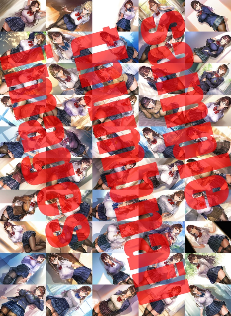 【復刻セット販売】【2025-01-31 まで分】 全年齢(横型988枚) 202501l_s02