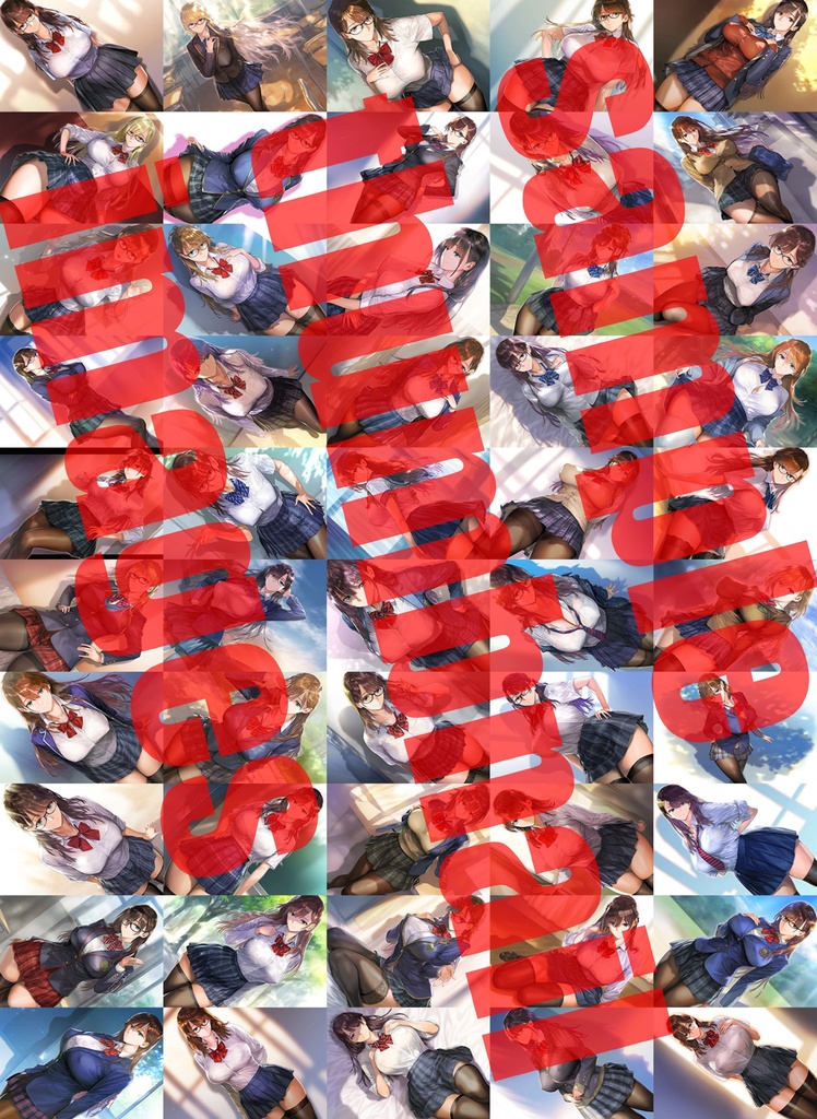 【復刻セット販売】【2025-01-31 まで分】 全年齢(横型988枚) 202501l_s02