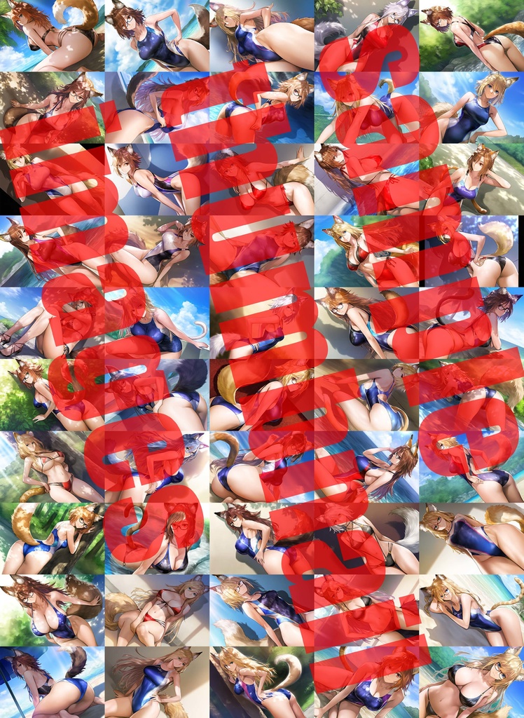 【復刻セット販売】【2025-01-31 まで分】 全年齢(横型988枚) 202501l_s02