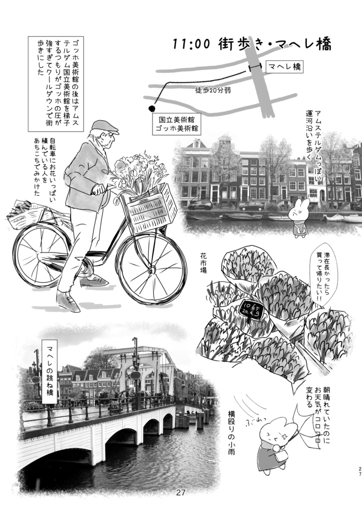 オランダ一人旅行記 航空券が当たったのでコンセルトヘボウとキューケンホフ公園と美術館に行ってきた