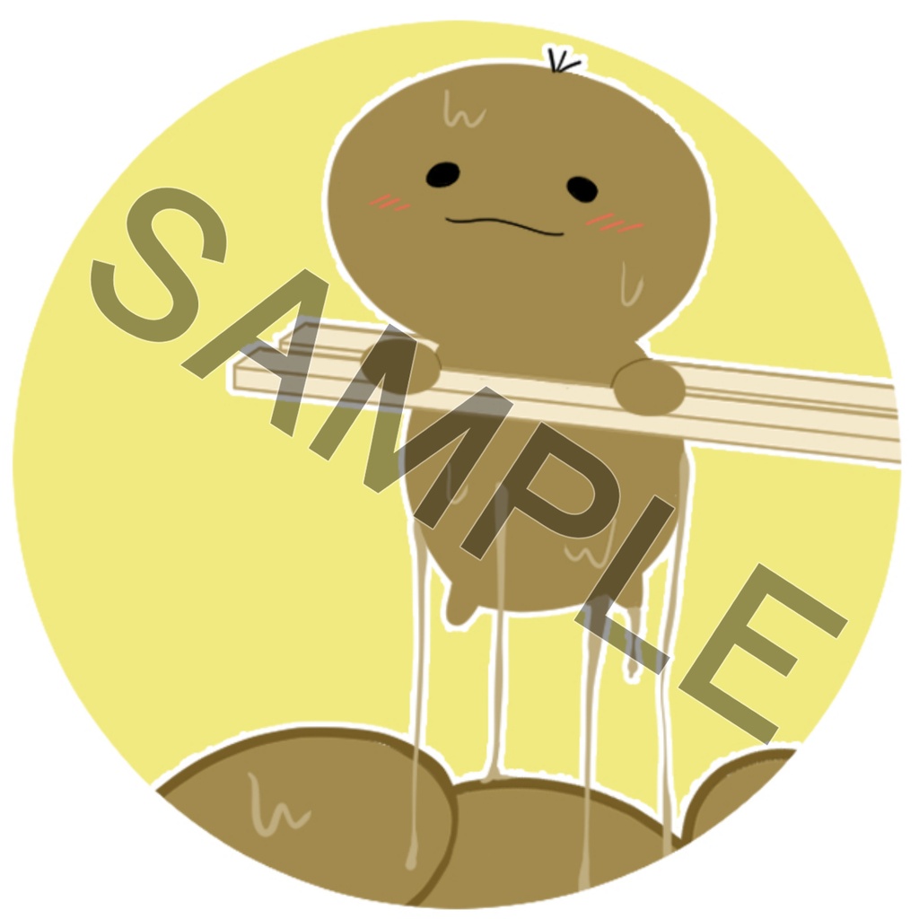 『納豆ちゃん』 SNSアイコン用イラスト