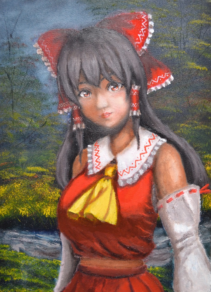 魔法の森の霊夢