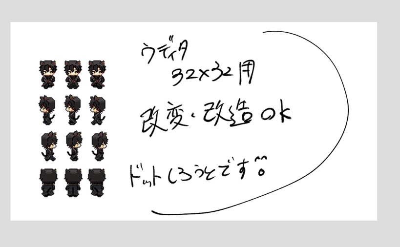 【TRPG】立ち絵素材_猫耳_男_ファンタジー【ゲーム制作】(+キャラチップ追加)