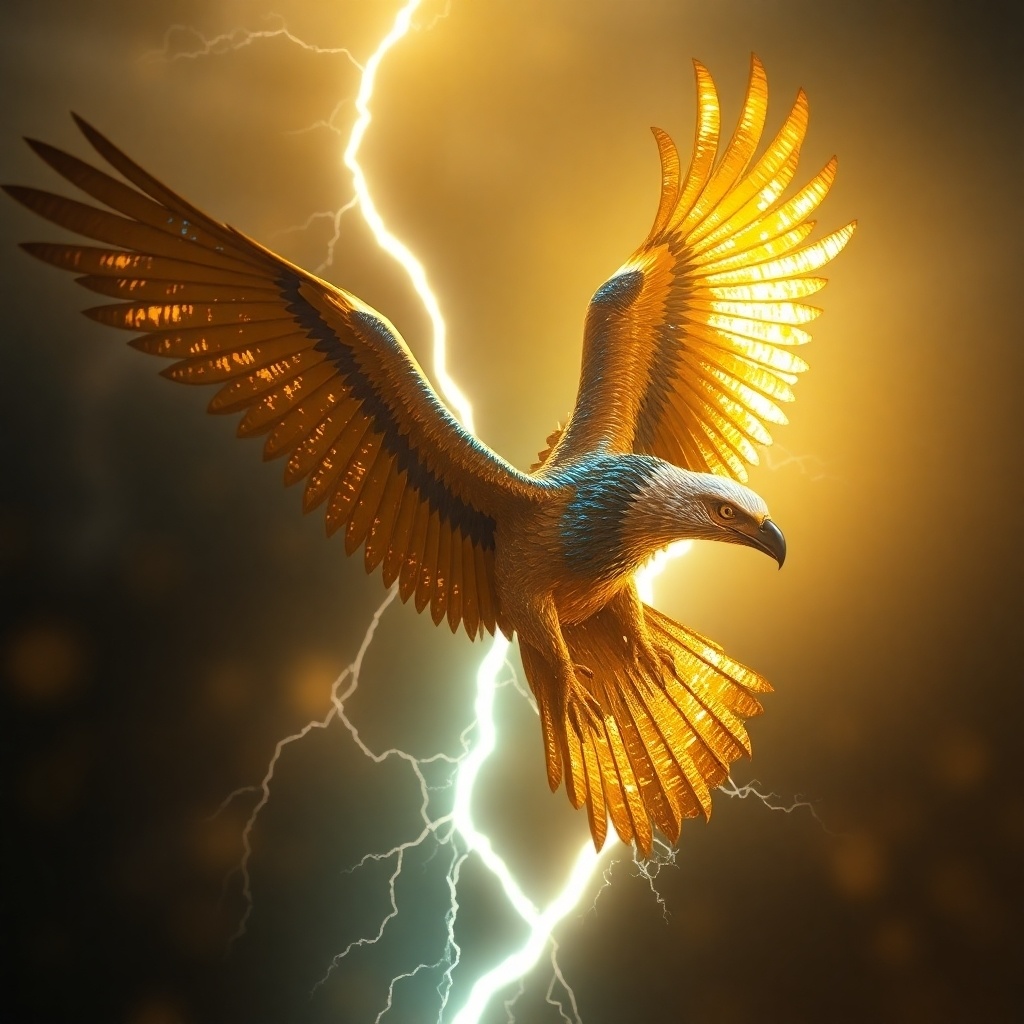 モンスター「フェニックス&サンダーバード」AIイラスト集