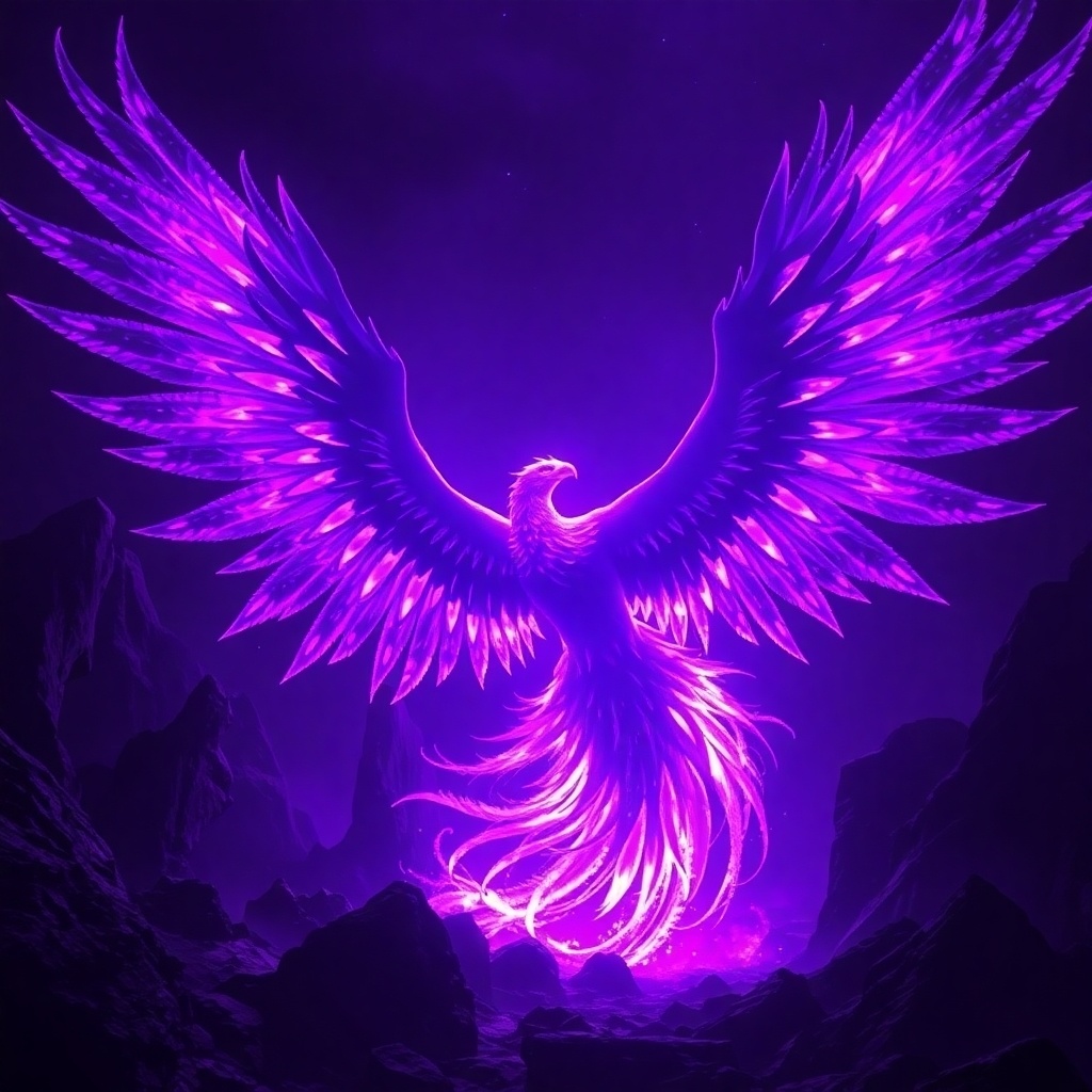 モンスター「フェニックス&サンダーバード」AIイラスト集