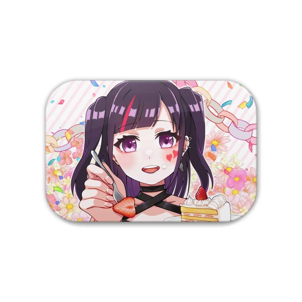 誕生日記念！缶バッジ！