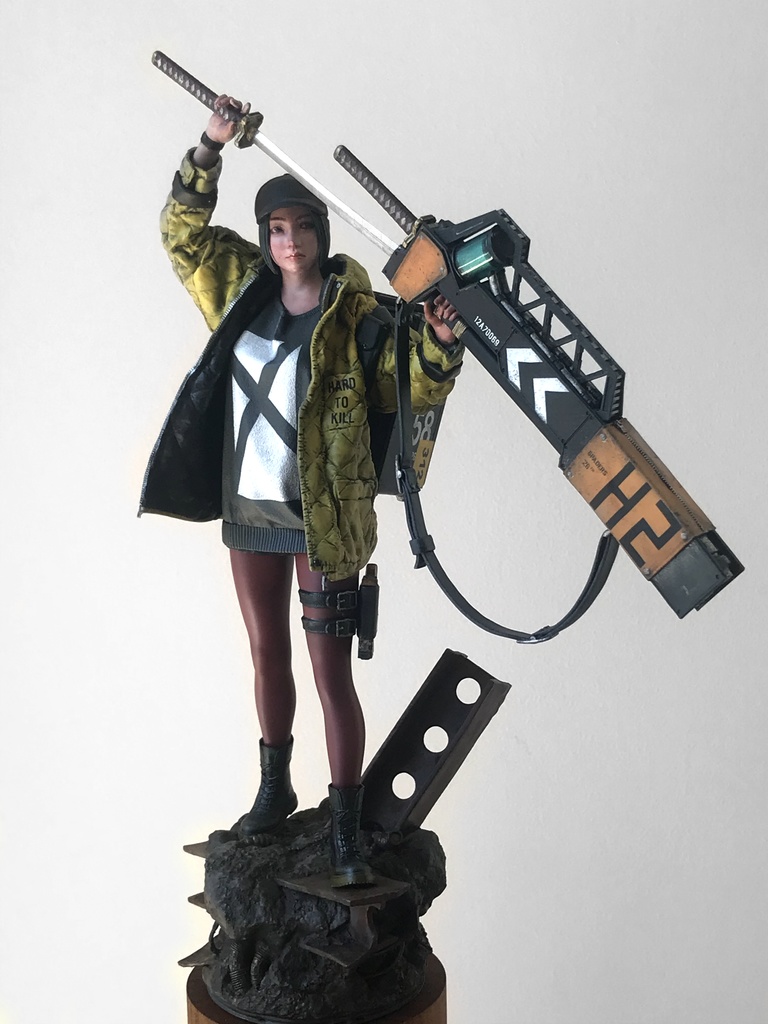 MULE 1/8スケールオリジナルガレージキット