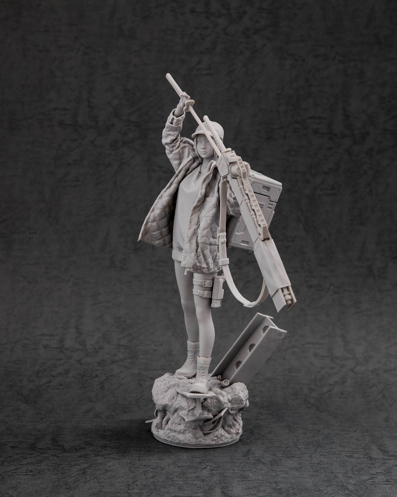 MULE 1/8スケールオリジナルガレージキット