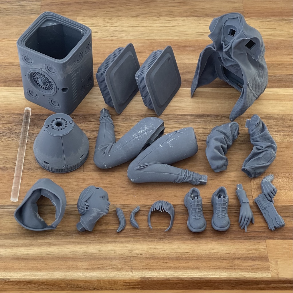 SLACKER 1/8スケールオリジナルガレージキット