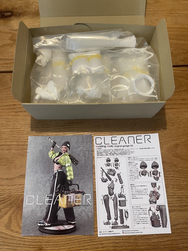 「CLEANER」オリジナルガレージキット