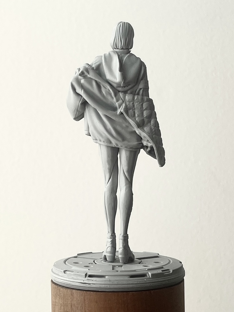 1/20 SHELLBOY 女性パイロット オリジナルガレージキット