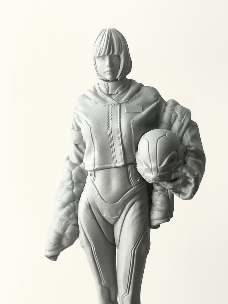 1/20 SHELLBOY 女性パイロット オリジナルガレージキット