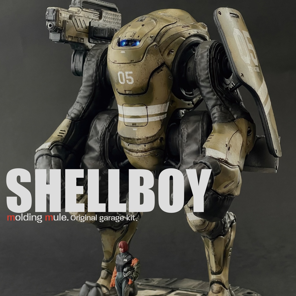 [SHELLBOY] 1/35スケール オリジナルガレージキット