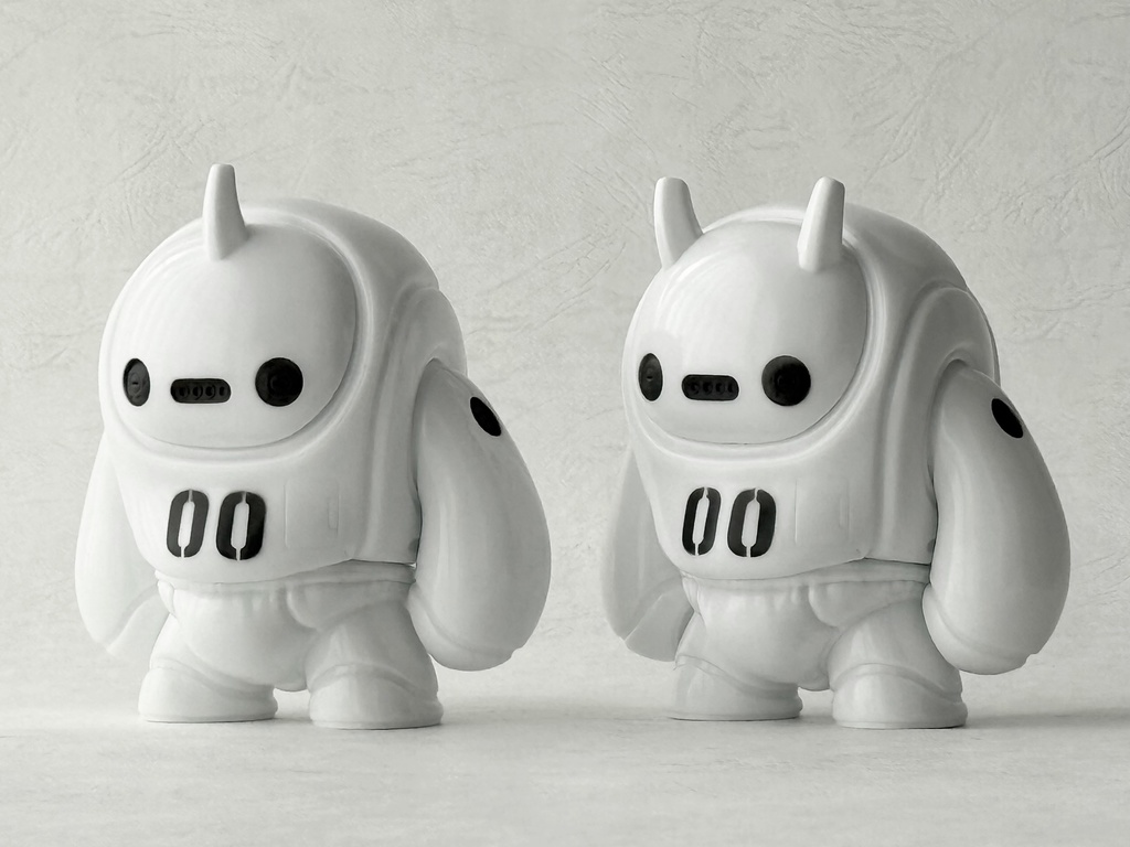 こおにボット 試作00号 (塗装済みソフビ人形)