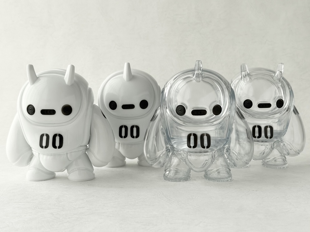 こおにボット 試作00号 (塗装済みソフビ人形)