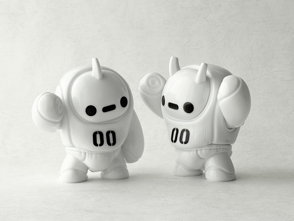 こおにボット 試作00号 (塗装済みソフビ人形)