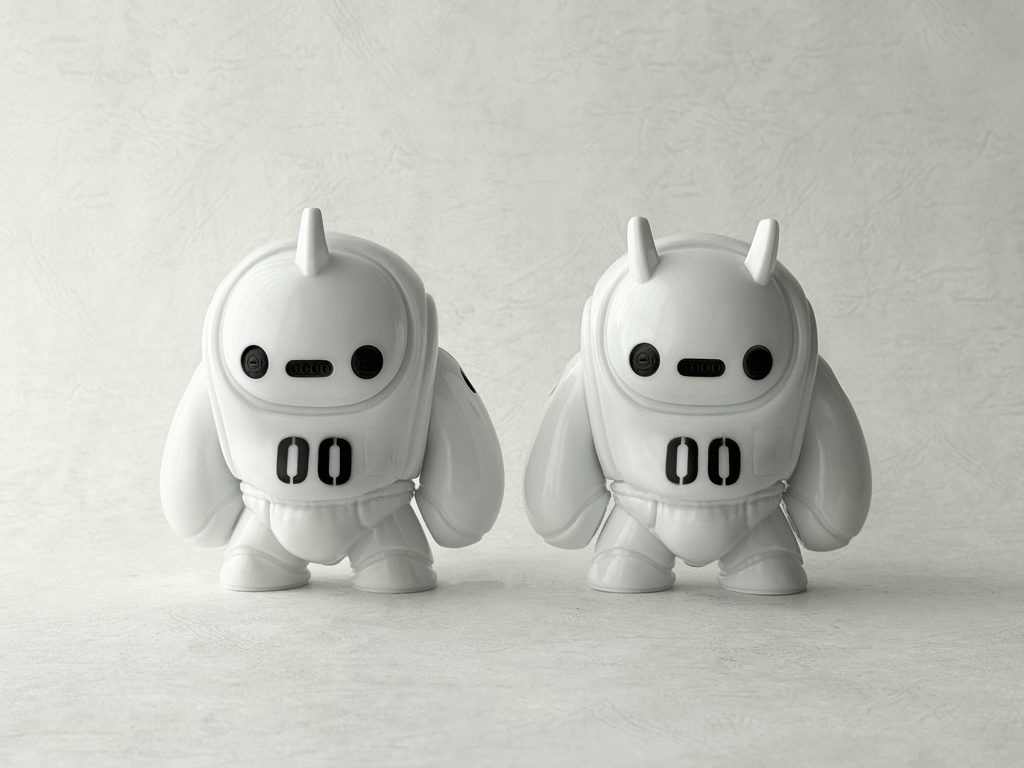 こおにボット 試作00号 (塗装済みソフビ人形)